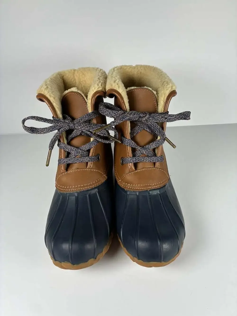 The Original Sporto Genuine Duck Boots with Faux Fur Lining